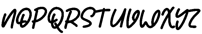 Aizo Font UPPERCASE