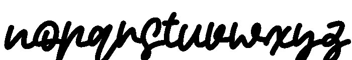 Aizo Font LOWERCASE