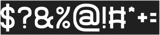 AIR ATTRACTION-Inverse otf (400) Font OTHER CHARS