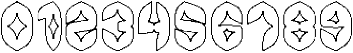 AIRPLANE-Hollow otf (400) Font OTHER CHARS