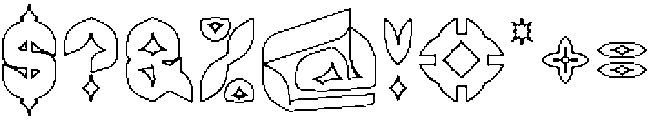 AIRPLANE-Hollow otf (400) Font OTHER CHARS