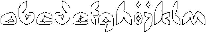 AIRPLANE-Hollow otf (400) FONT