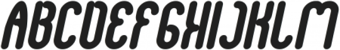 AIRWAVES Bold Italic otf (700) Font UPPERCASE