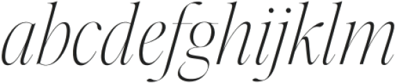 Aida Light Italic otf (300) FONT