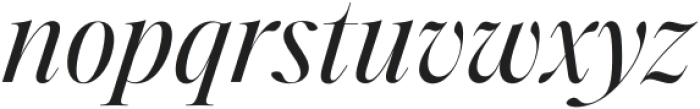 Aida Medium Italic otf (500) Font LOWERCASE