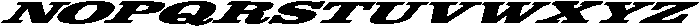 Aider Italic otf (400) Font UPPERCASE