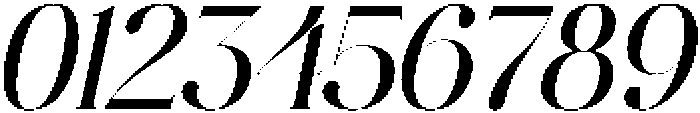 Aielenea Italic otf (400) Font OTHER CHARS