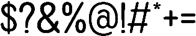 Aiger Thin ttf (100) Font OTHER CHARS