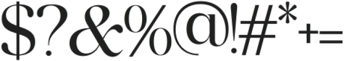 Aihuner-Regular otf (400) Font OTHER CHARS