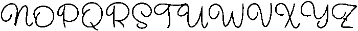 AikyNice-Regular otf (400) Font UPPERCASE