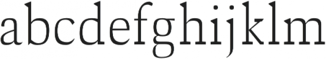 Ailish Light otf (300) Font LOWERCASE