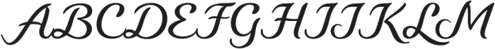 Ainan-Regular otf (400) Font UPPERCASE