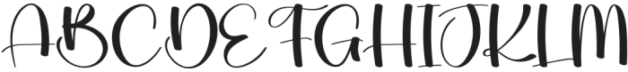 Ainsley Signature Regular otf (400) Font UPPERCASE