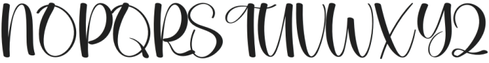 Ainsley Signature Regular otf (400) Font UPPERCASE