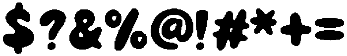 Airborne Street Regular otf (400) Font OTHER CHARS
