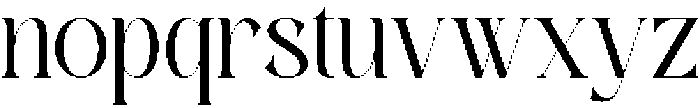 Airen Regular otf (400) Font LOWERCASE