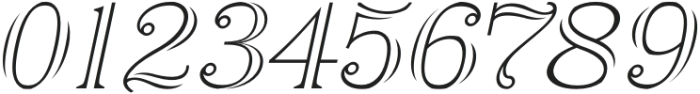 Airium Italic otf (400) Font OTHER CHARS