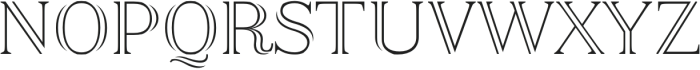 Airium Regular otf (400) Font UPPERCASE