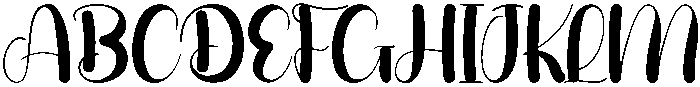 Airplane Regular otf (400) Font UPPERCASE