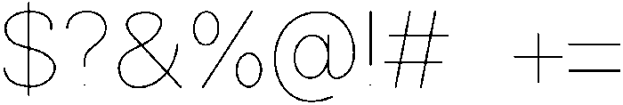Airy Regular otf (400) Font OTHER CHARS