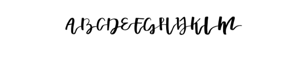 aishia-Regular.otf Font UPPERCASE