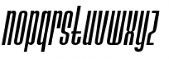 Ainsdale Medium Italic Font LOWERCASE