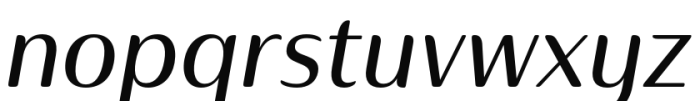 Ainslie Contrast Normal Medium Italic Font LOWERCASE