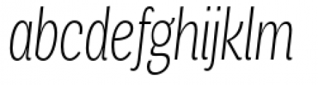 Air Compressed Ultra Light Italic Font LOWERCASE