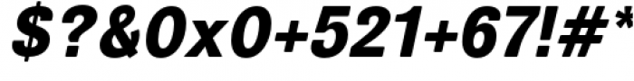Air Soft Black Oblique Font OTHER CHARS
