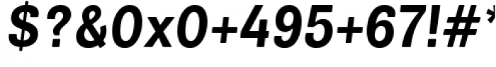 Air Soft Bold Italic Font OTHER CHARS