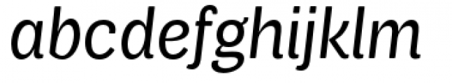 Air Soft Medium Italic Font LOWERCASE