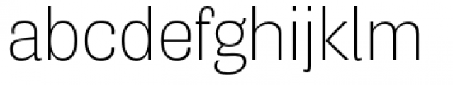 Air Ultra Light Font LOWERCASE