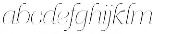 Aire Light Italic Std Font LOWERCASE