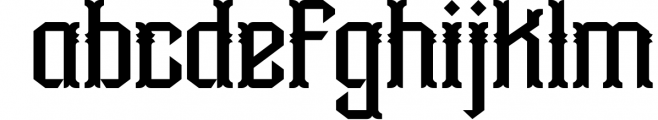 Aidah Typeface 1 Font LOWERCASE