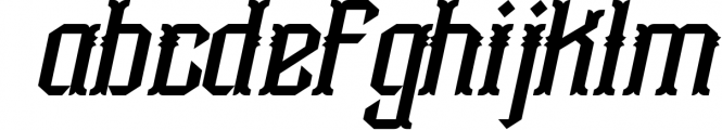 Aidah Typeface Font LOWERCASE