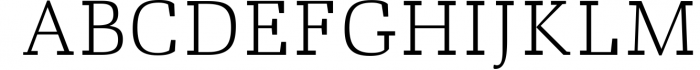 Ailish Slab Serif 3 Font Family 2 Font UPPERCASE