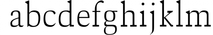 Ailish Slab Serif 3 Font Family 2 Font LOWERCASE