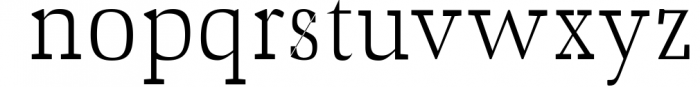 Ailish Slab Serif 3 Font Family 2 Font LOWERCASE