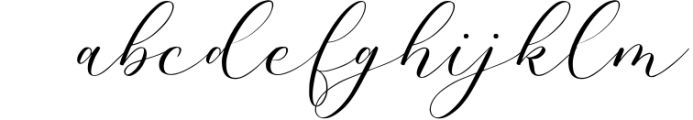 Airthay - Modern Calligraphy Font LOWERCASE