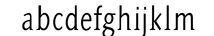 AidaSerifa-Condensed Font LOWERCASE