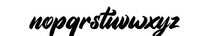 AimchestarFreePersonalUse Font LOWERCASE