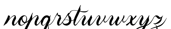 Aipshar Font LOWERCASE