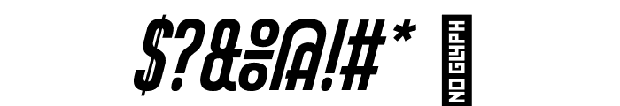 Air America Regular Font OTHER CHARS