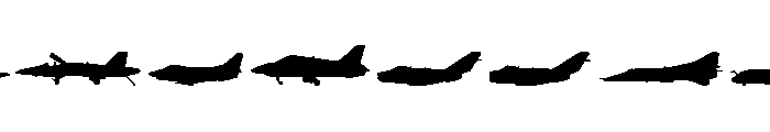 Air Force II Solid Font OTHER CHARS