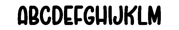 Air Force1 Font UPPERCASE