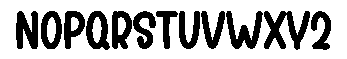Air Force1 Font LOWERCASE