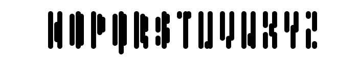 Air in Space Font UPPERCASE