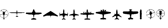 Aircraft Identification FONT