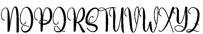 Airlines Font UPPERCASE