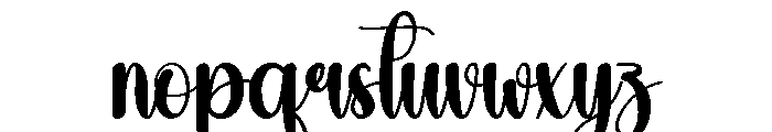 Airlines Font LOWERCASE
